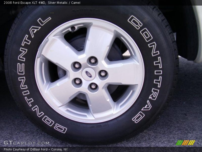 Silver Metallic / Camel 2008 Ford Escape XLT 4WD