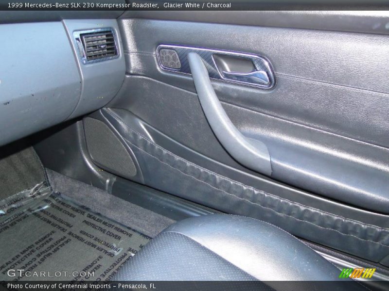 Glacier White / Charcoal 1999 Mercedes-Benz SLK 230 Kompressor Roadster