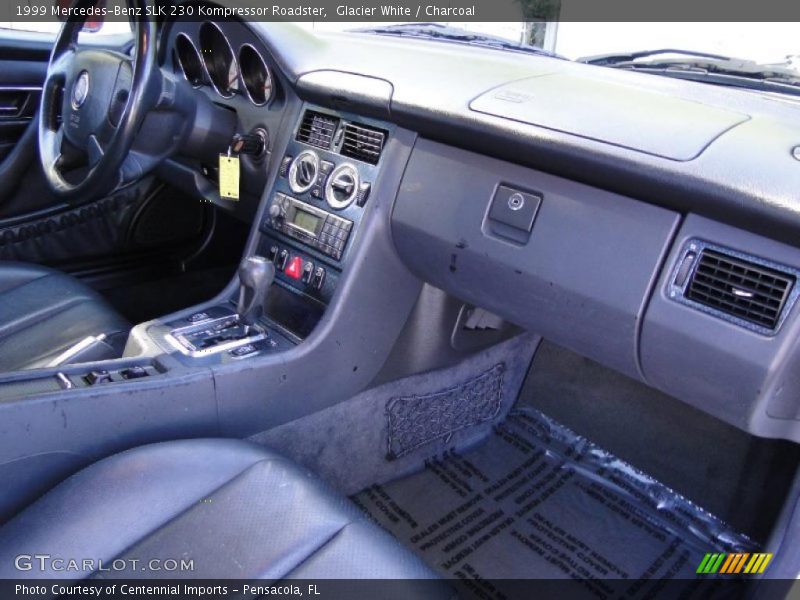 Glacier White / Charcoal 1999 Mercedes-Benz SLK 230 Kompressor Roadster