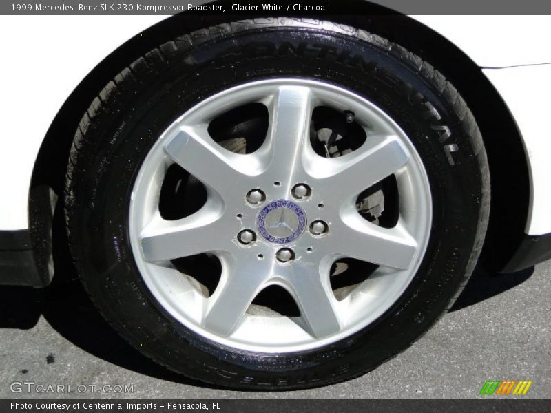 Glacier White / Charcoal 1999 Mercedes-Benz SLK 230 Kompressor Roadster