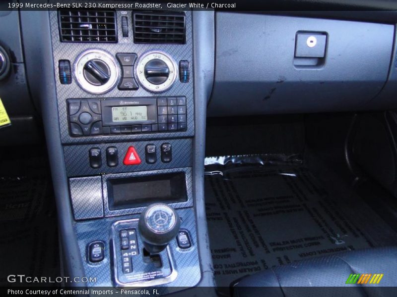 Glacier White / Charcoal 1999 Mercedes-Benz SLK 230 Kompressor Roadster