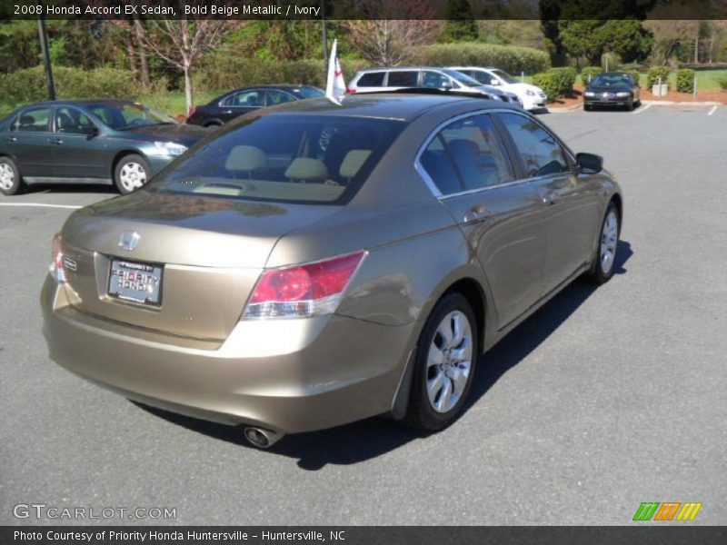 Bold Beige Metallic / Ivory 2008 Honda Accord EX Sedan