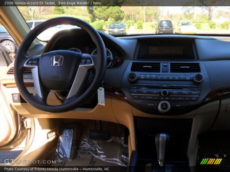 Bold Beige Metallic / Ivory 2008 Honda Accord EX Sedan