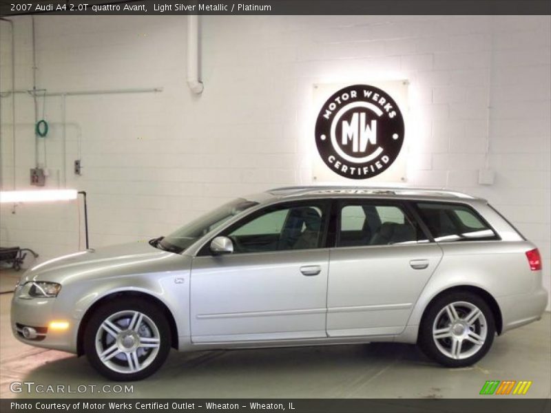 Light Silver Metallic / Platinum 2007 Audi A4 2.0T quattro Avant