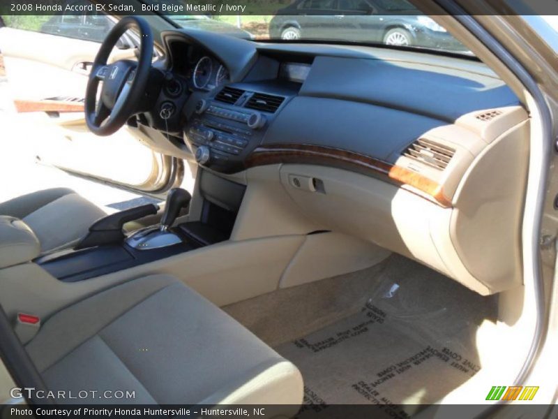 Bold Beige Metallic / Ivory 2008 Honda Accord EX Sedan