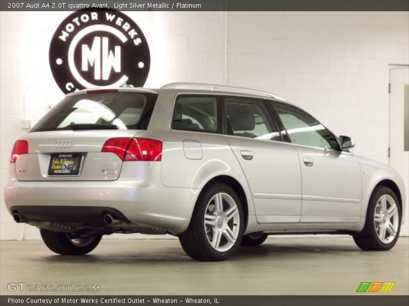 Light Silver Metallic / Platinum 2007 Audi A4 2.0T quattro Avant