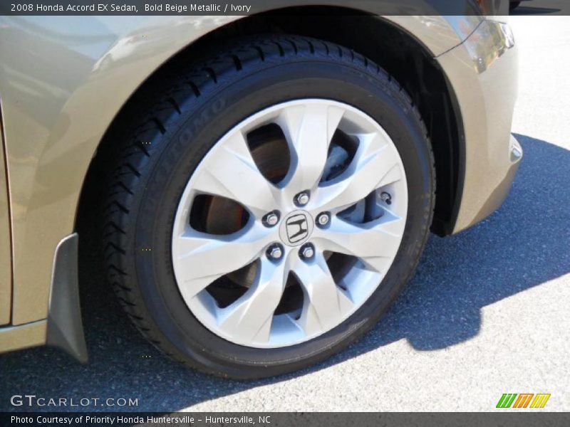 Bold Beige Metallic / Ivory 2008 Honda Accord EX Sedan