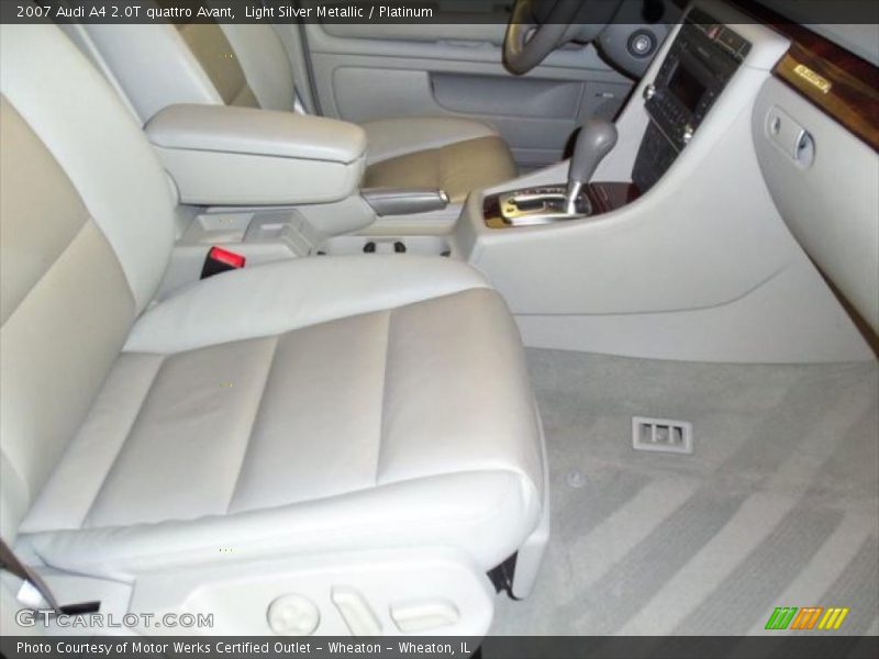 Light Silver Metallic / Platinum 2007 Audi A4 2.0T quattro Avant