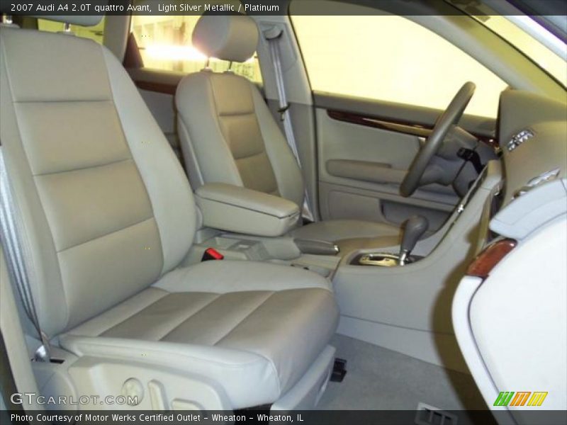 Light Silver Metallic / Platinum 2007 Audi A4 2.0T quattro Avant
