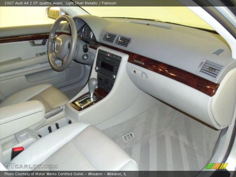 Light Silver Metallic / Platinum 2007 Audi A4 2.0T quattro Avant