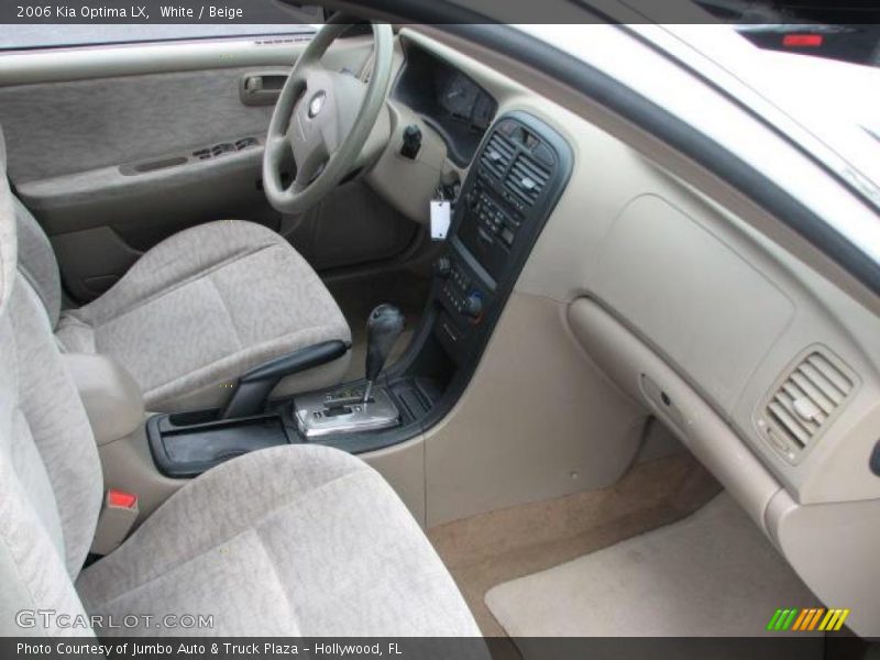  2006 Optima LX Beige Interior
