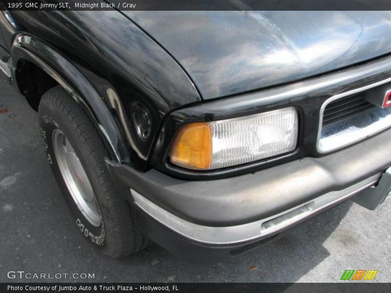 Midnight Black / Gray 1995 GMC Jimmy SLT