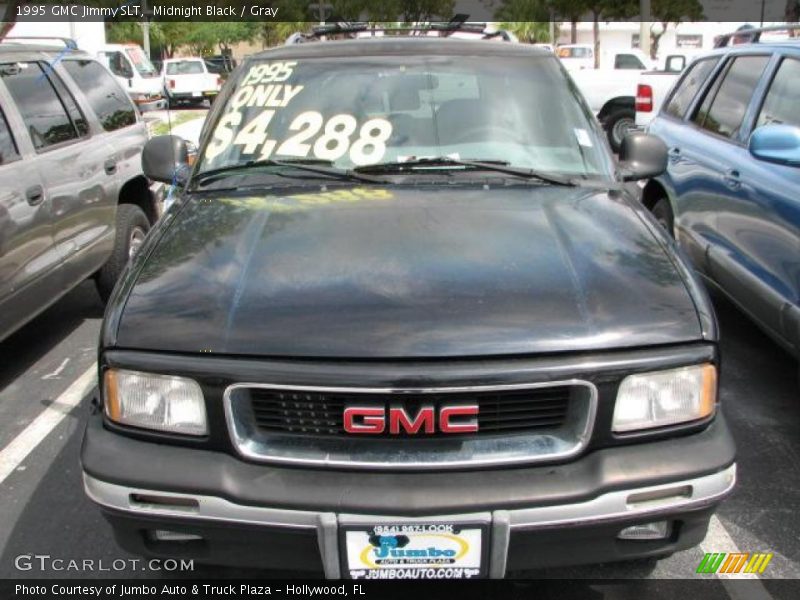 Midnight Black / Gray 1995 GMC Jimmy SLT