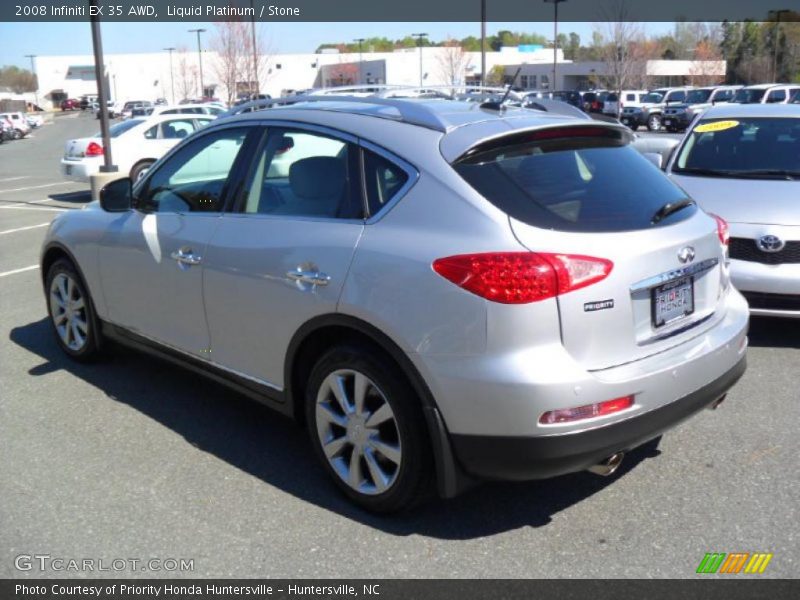 Liquid Platinum / Stone 2008 Infiniti EX 35 AWD