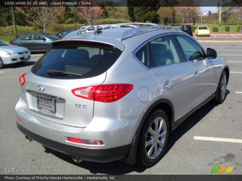 Liquid Platinum / Stone 2008 Infiniti EX 35 AWD