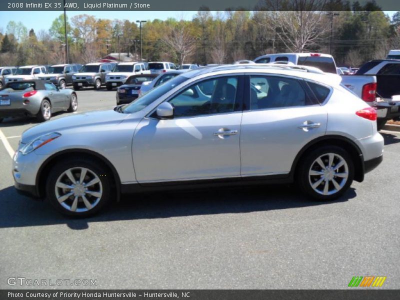 Liquid Platinum / Stone 2008 Infiniti EX 35 AWD