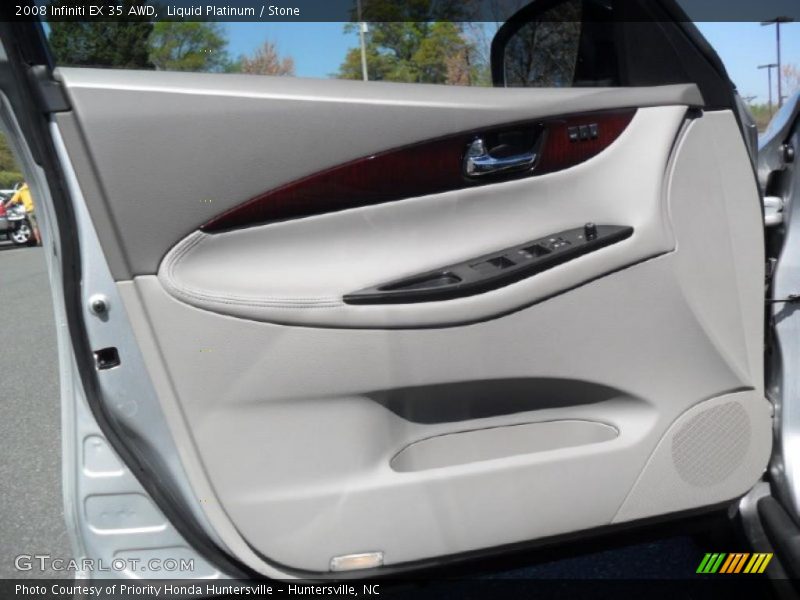 Liquid Platinum / Stone 2008 Infiniti EX 35 AWD