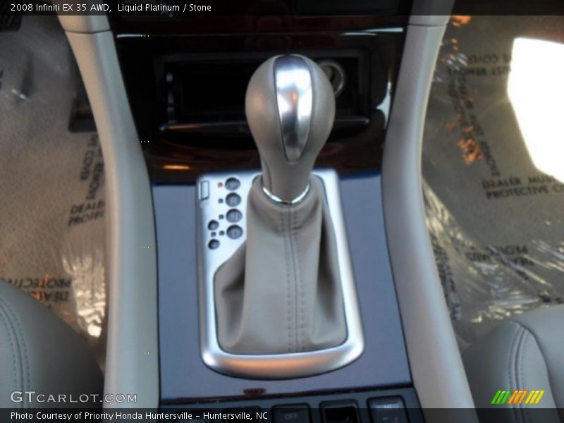 Liquid Platinum / Stone 2008 Infiniti EX 35 AWD