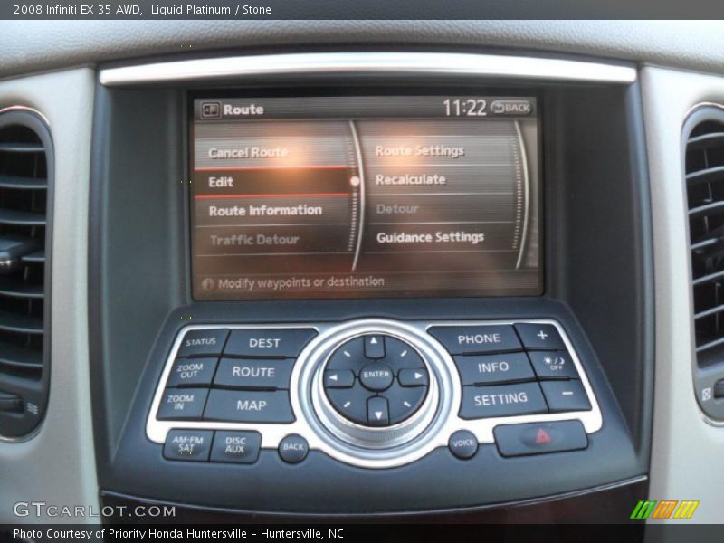 Liquid Platinum / Stone 2008 Infiniti EX 35 AWD