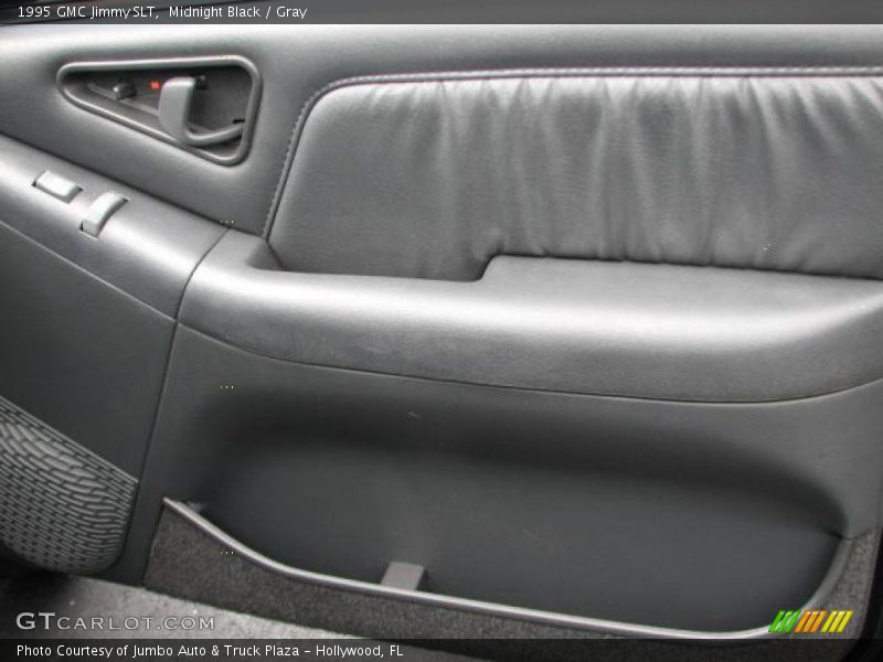 Midnight Black / Gray 1995 GMC Jimmy SLT