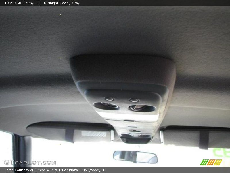 Midnight Black / Gray 1995 GMC Jimmy SLT