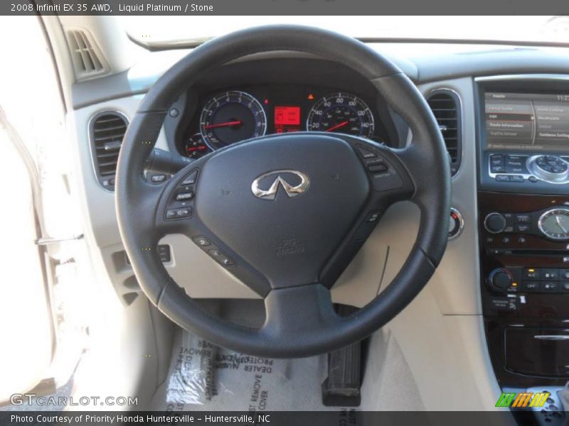 Liquid Platinum / Stone 2008 Infiniti EX 35 AWD