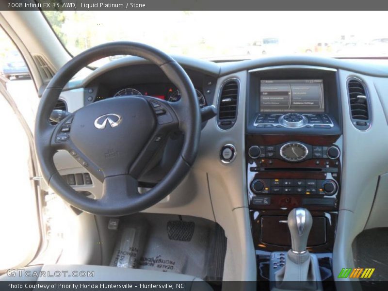 Liquid Platinum / Stone 2008 Infiniti EX 35 AWD