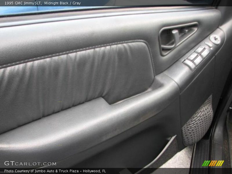 Midnight Black / Gray 1995 GMC Jimmy SLT