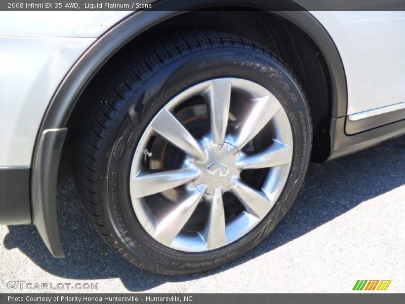 Liquid Platinum / Stone 2008 Infiniti EX 35 AWD