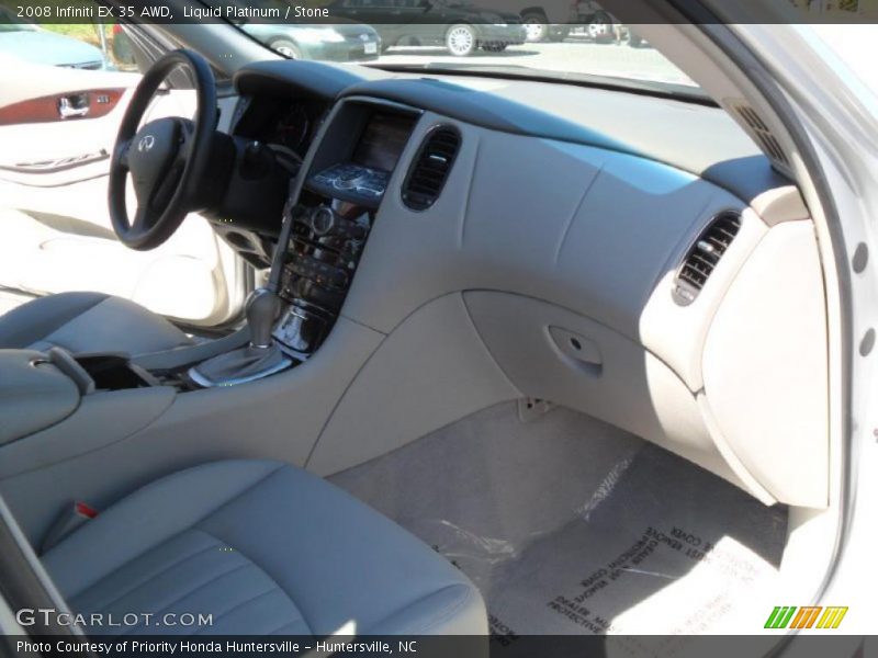 Liquid Platinum / Stone 2008 Infiniti EX 35 AWD