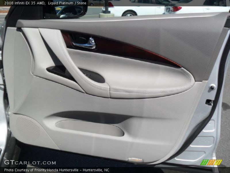 Liquid Platinum / Stone 2008 Infiniti EX 35 AWD