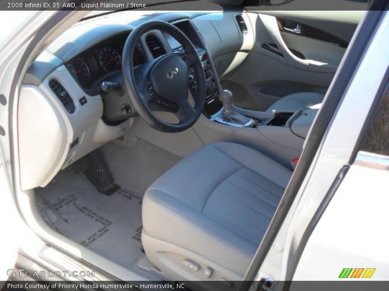 Liquid Platinum / Stone 2008 Infiniti EX 35 AWD