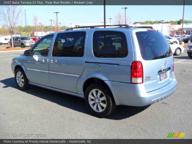 Polar Blue Metallic / Medium Gray 2007 Buick Terraza CX Plus