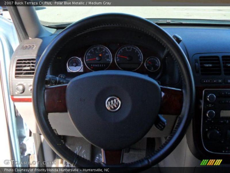 Polar Blue Metallic / Medium Gray 2007 Buick Terraza CX Plus