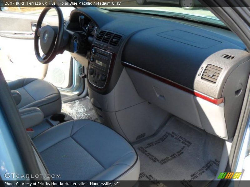 Polar Blue Metallic / Medium Gray 2007 Buick Terraza CX Plus