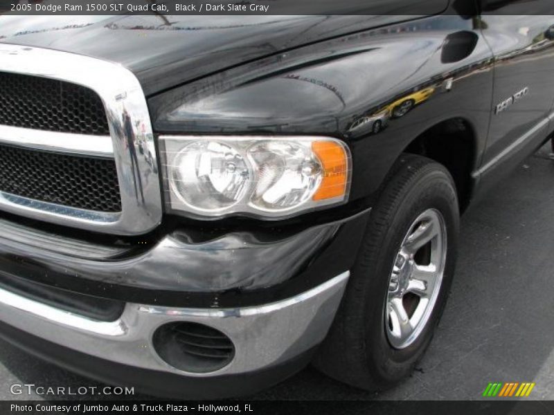 Black / Dark Slate Gray 2005 Dodge Ram 1500 SLT Quad Cab