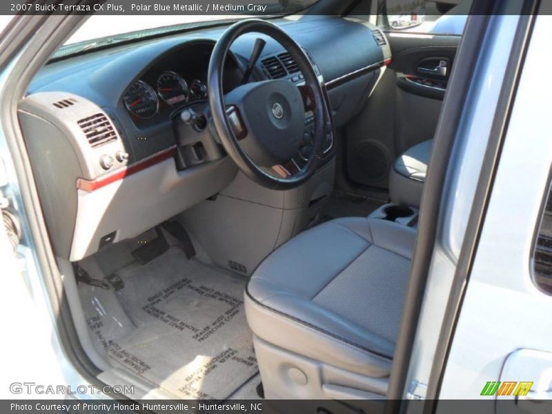 Polar Blue Metallic / Medium Gray 2007 Buick Terraza CX Plus