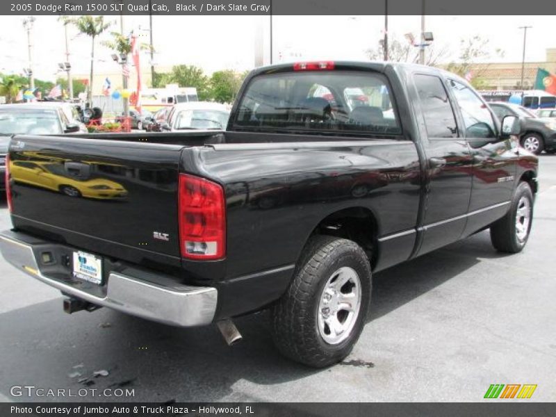 Black / Dark Slate Gray 2005 Dodge Ram 1500 SLT Quad Cab