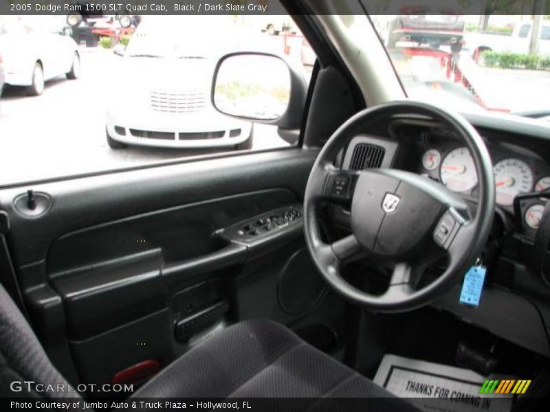 Black / Dark Slate Gray 2005 Dodge Ram 1500 SLT Quad Cab