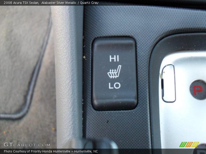 Alabaster Silver Metallic / Quartz Gray 2008 Acura TSX Sedan