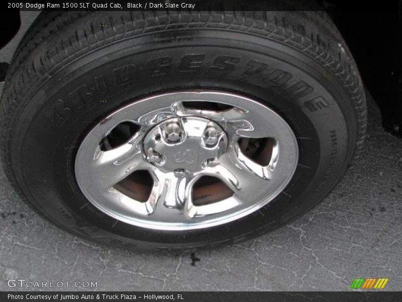 Black / Dark Slate Gray 2005 Dodge Ram 1500 SLT Quad Cab