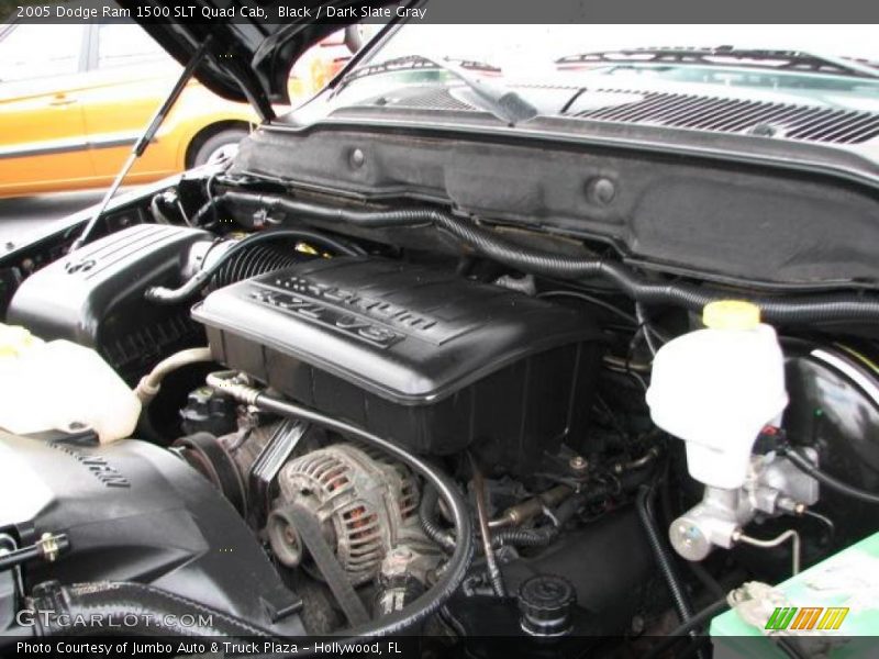 Black / Dark Slate Gray 2005 Dodge Ram 1500 SLT Quad Cab