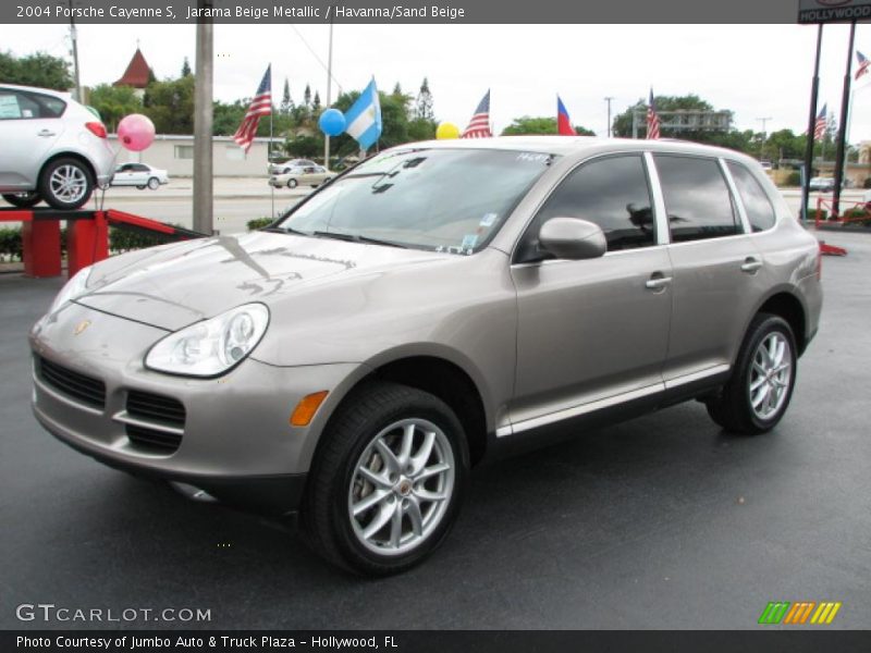 Jarama Beige Metallic / Havanna/Sand Beige 2004 Porsche Cayenne S