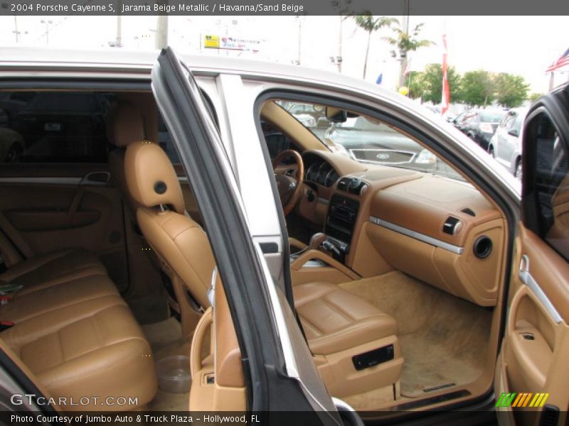 Jarama Beige Metallic / Havanna/Sand Beige 2004 Porsche Cayenne S