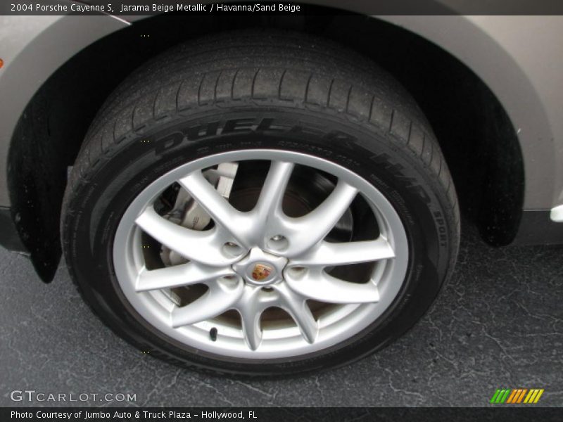 Jarama Beige Metallic / Havanna/Sand Beige 2004 Porsche Cayenne S