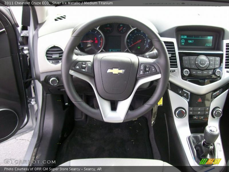 Dashboard of 2011 Cruze ECO