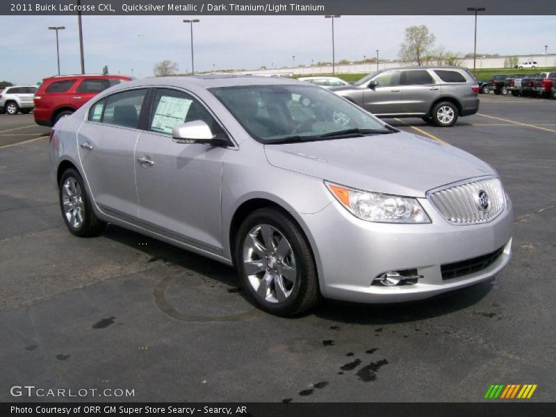 Quicksilver Metallic / Dark Titanium/Light Titanium 2011 Buick LaCrosse CXL