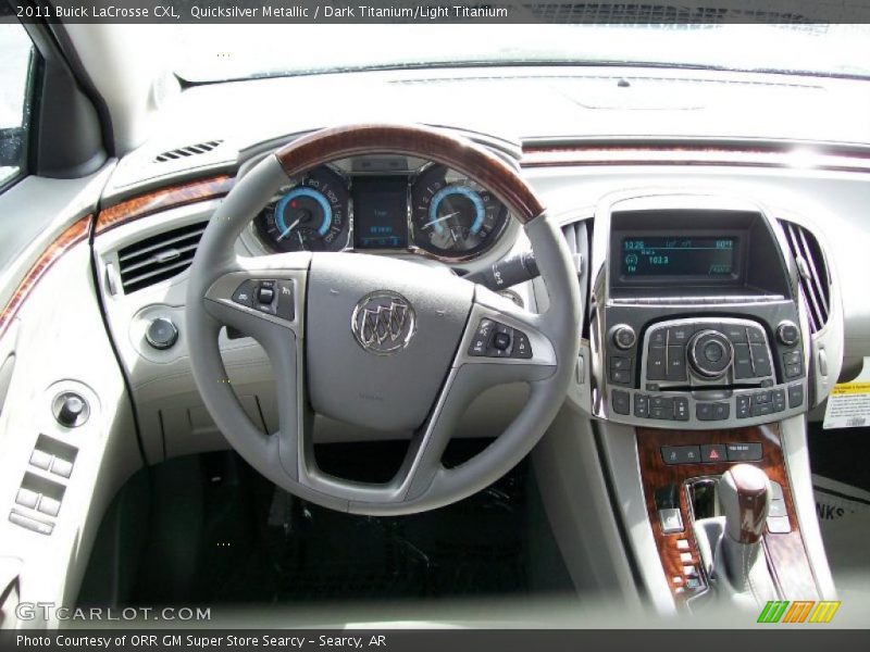Quicksilver Metallic / Dark Titanium/Light Titanium 2011 Buick LaCrosse CXL