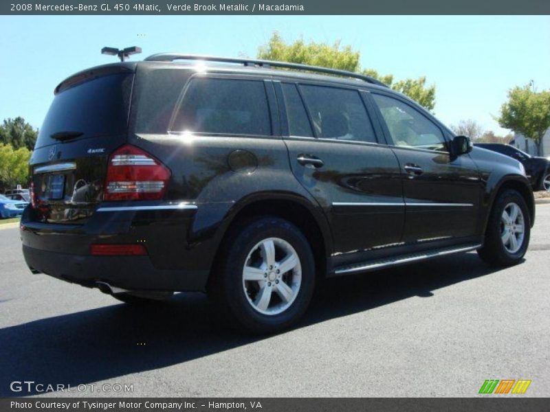 Verde Brook Metallic / Macadamia 2008 Mercedes-Benz GL 450 4Matic