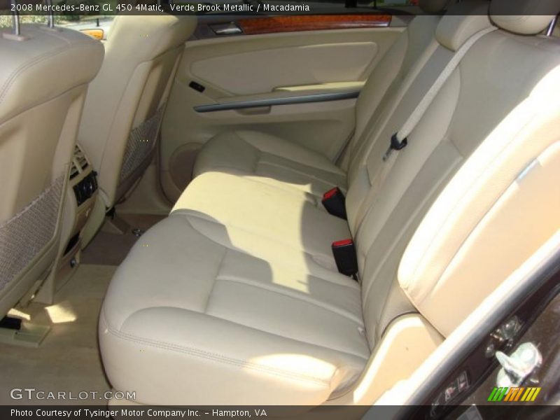Verde Brook Metallic / Macadamia 2008 Mercedes-Benz GL 450 4Matic